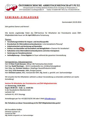 industrieschulung 2016